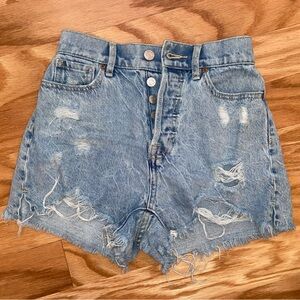 pacsun high rise icon short